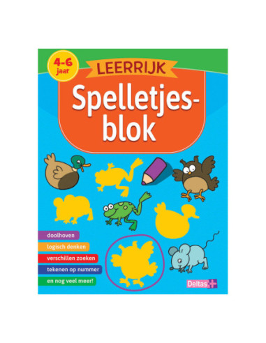 Leerrijk Spelletjesblok (4-6 j.)