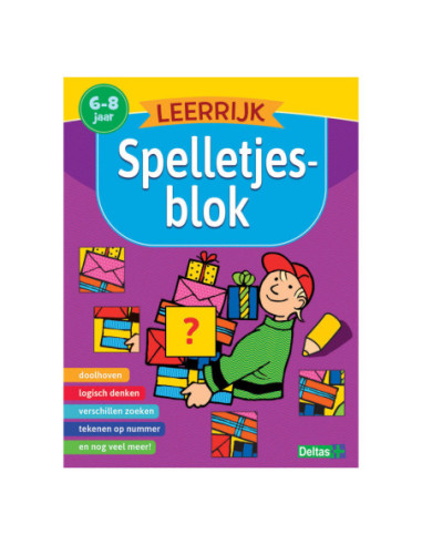 Leerrijk Spelletjesblok (6-8 j.)