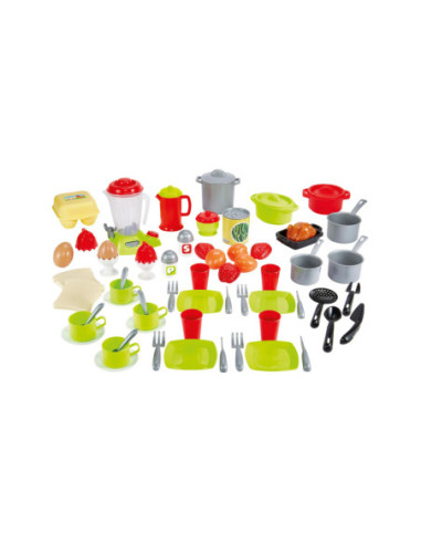 Ecoiffier 100% Chef Servies in Opbergbox