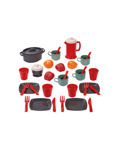 Ecoiffier 100% Chef Eetset met...