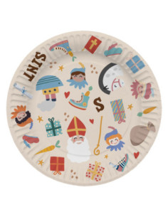 Borden Sint en Pieten 8st.