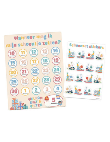 Sintkalender Wanneer mag ik mijn...