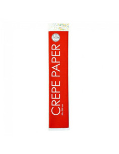 Crepepapier Rood 50x250cm