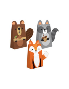 Wild ones Uitdeelzakjes 8st.