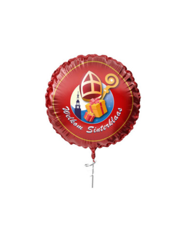 Folie Ballon Welkom Sinterklaas