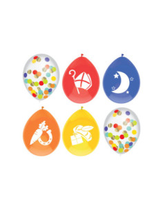 Ballonnenmix Sint 6st.