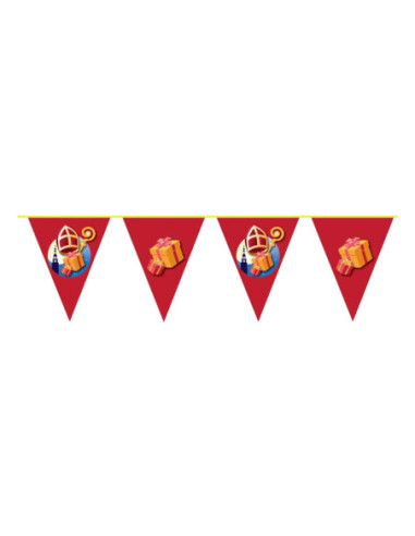 Vlaggenlijn Sinterklaas 10 meter