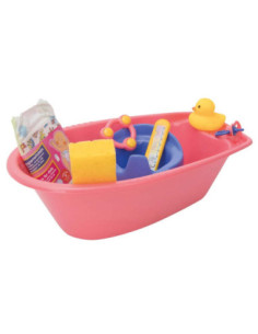 Poppenbad met Accesoires 8dlg.