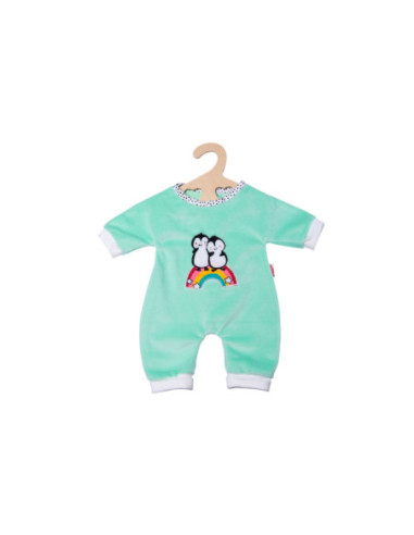 Poppen Romper Fluffy Pinguin 28-35 cm