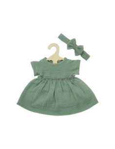 Poppenjurk Groen met Ruches...