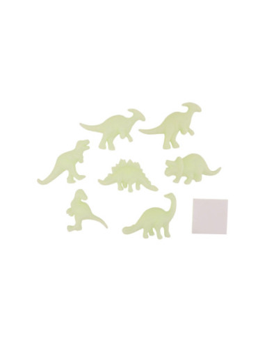 Glow in the dark 3D muur dino's 7dlg.