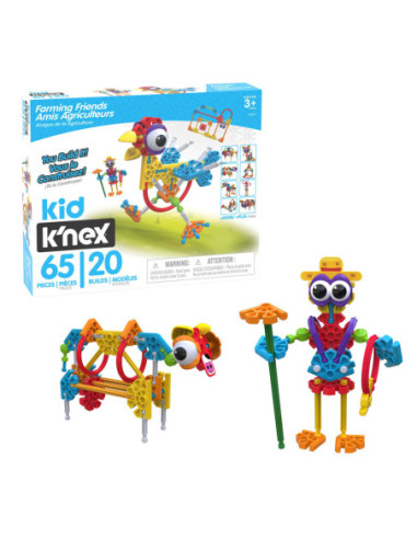 Kid Knex Farmin Friends Bouwset 65dlg.