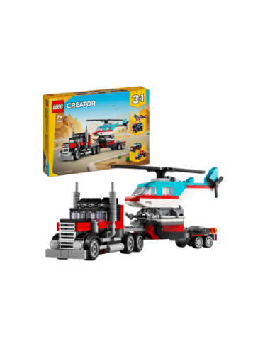 LEGO Creator 31146 Truck met Helikopter