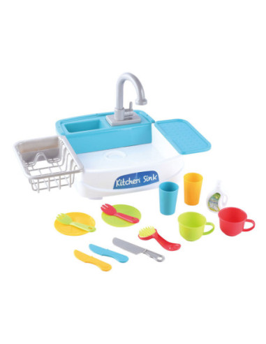 Play Afwas Speelkeuken Speelset 18dlg.