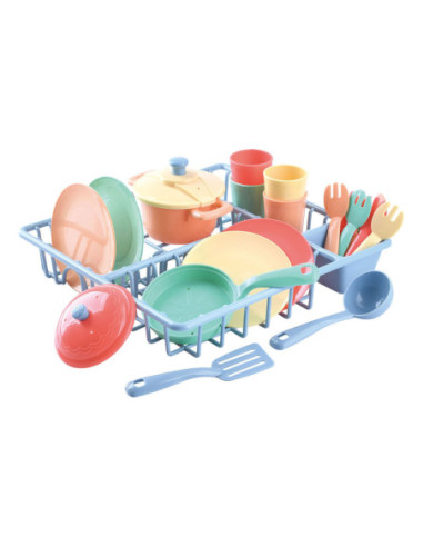 Play Wasrek met Keukenaccessoires 23dlg