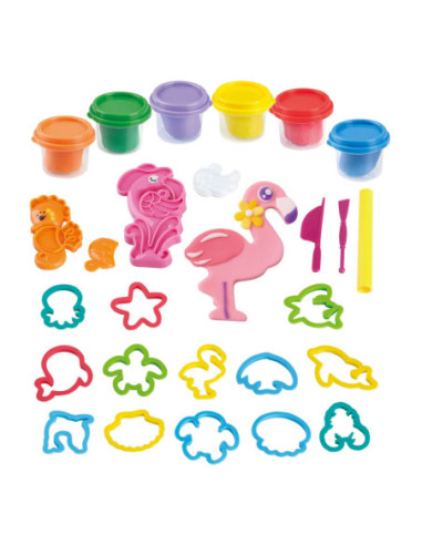 Play Zeedieren Kleiset 6 Kleipotjes