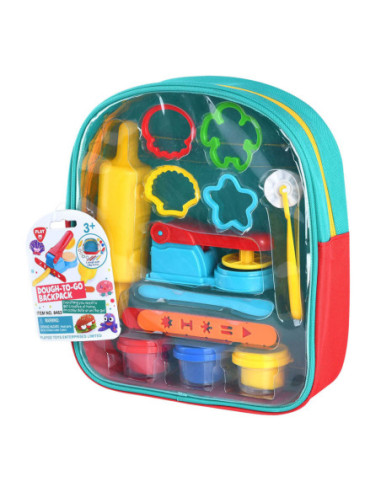 Play Kleiset in Rugzak 3 Kleipotjes