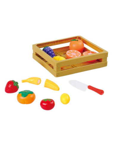 Play Gesneden Speelfruit in Kratje...