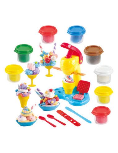 Play IJsjes Maken Kleiset 4 kleipotjes