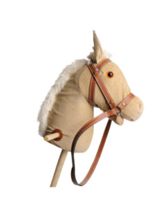 Houten Stokpaard met Geluid