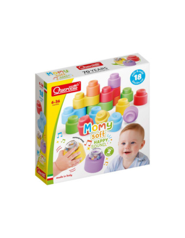 Quercetti Momy Soft Bouwblokken met...