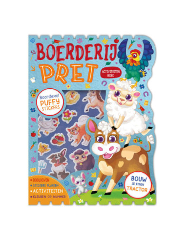 Boerderijpret Stickerplezier Stickerboek