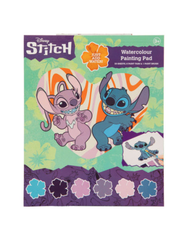 Stitch Waterverf Boek met Penseel