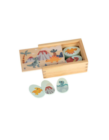 Small Foot - Houten Memospel Dino in...