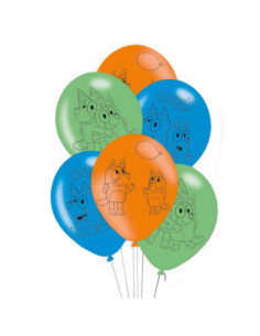 Ballonnen Bluey 6st.