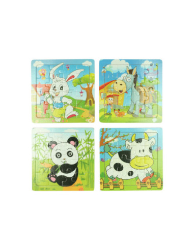 Houten Puzzel Dier 16st.