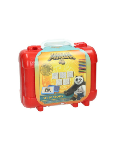 Panda Reis Stempel- en Kleurkoffer