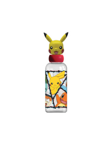 Drinkfles 3D Waterfles Pokemon 560ml