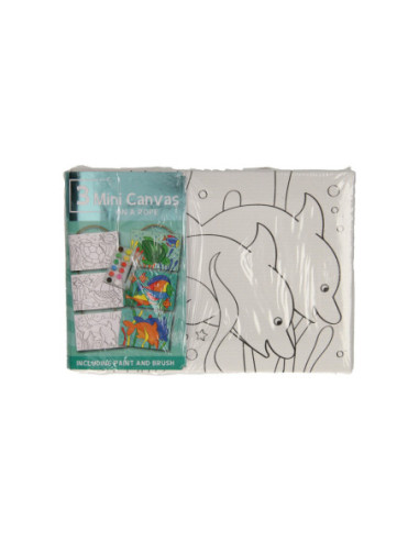 Canvas Schilderset Onderwaterwereld...