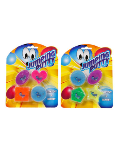 Stuiter Putty Gekleurd Set van 4