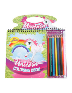 Eenhoorn Kleurboek met 12...