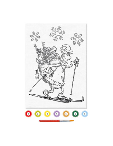 Totum Schilderen op Nummer Grinch