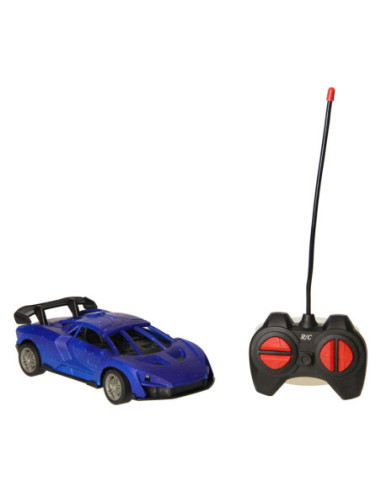RC Racewagen Blauw/Zwart Bestuurbare...