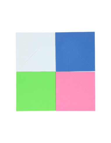 Tangrampuzzels 4st.