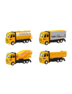 Pull Back Truck Geel