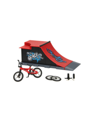 Vinger Stuntfiets Set met Schans