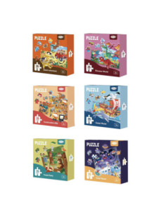 Mini Puzzel Thema 35st.