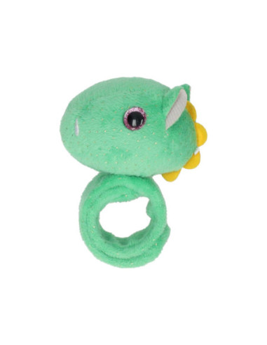 Pluche Klaparmband Dino