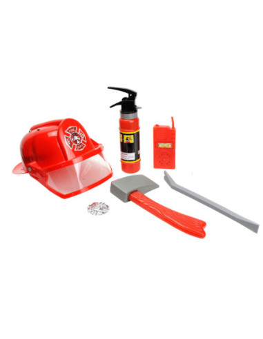 Brandweerset Deluxe met Helm