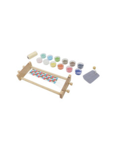 Houten Kralen Weefgetouw