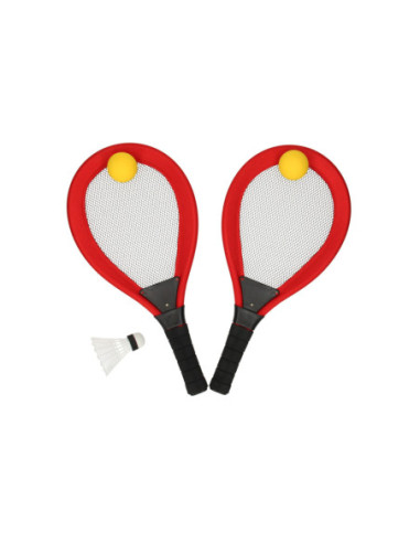 Soft Tennis- en Badmintonset Kleur