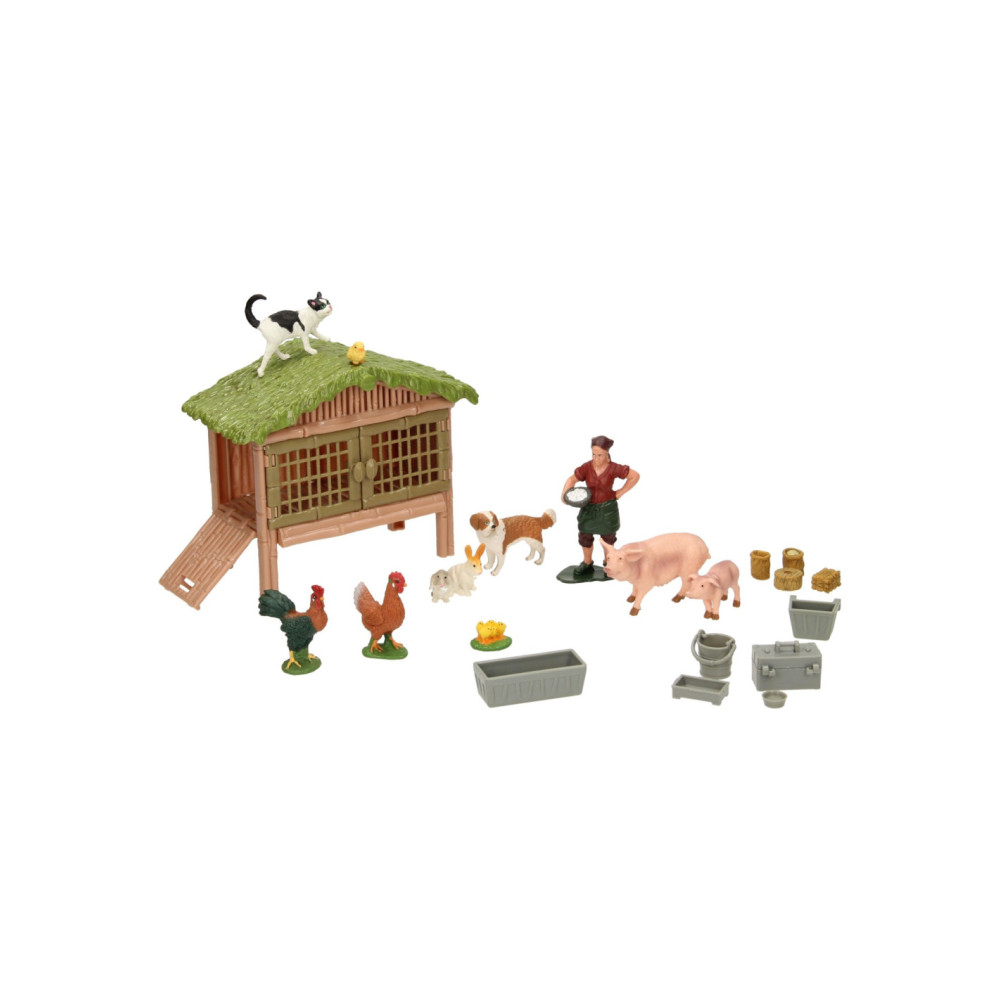 Konijnenhok Speelset