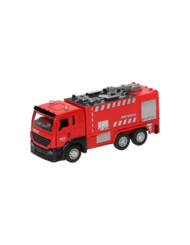 Pull-back Brandweerwagen Rood Licht...