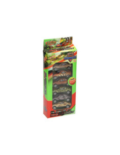 Autoset Dierenprint 6st.