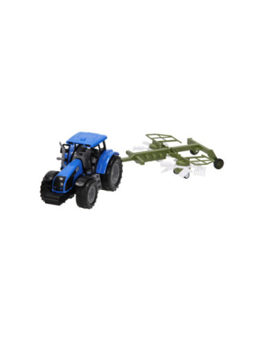 Tractor met Hooischudder 1:32
