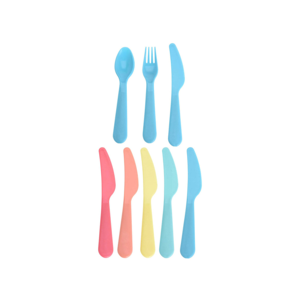 Bestekset Kleur 18dlg.